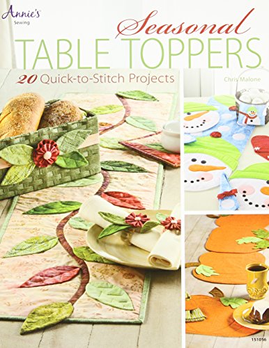 Beispielbild fr Seasonal Table Toppers: 20 Quick-to-Stitch Projects (Annie's Sewing) zum Verkauf von WorldofBooks