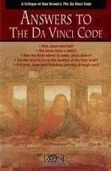 Beispielbild fr Answers to the Da Vinci Code (pamphlet) zum Verkauf von Wonder Book