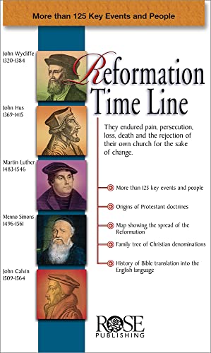 Imagen de archivo de Reformation Time Line a la venta por Ergodebooks