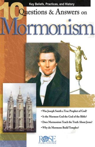 Beispielbild fr 10 Questions & Answers on Mormonism - 10 Pack (10 Questions and Answers Pamphlets & Powerpoints) zum Verkauf von Revaluation Books
