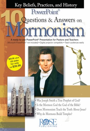 9781596361195: 10 Questions and Answers on Mormonism PowerPoint: 10 Q & A-Mormons (10 Questions and Answers Pamphlets & Powerpoints)