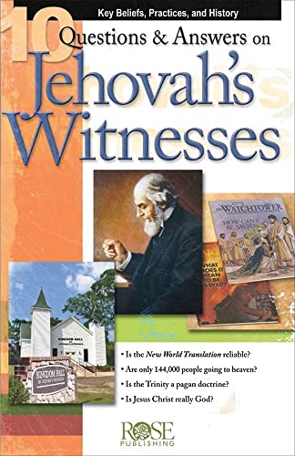 Beispielbild fr 10 Questions & Answers On Jehovah's Witnesses Pamphlet zum Verkauf von Kennys Bookstore