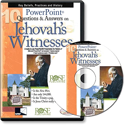 Beispielbild fr 10 Questions and Answers on Jehovah's Witnesses PowerPoint zum Verkauf von SecondSale