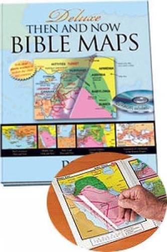 Deluxe Then and Now Bible Maps with CD-Rom: Bible Atlas with Clear Plastic Overlays of Modern Cities and Countries (9781596361638) by Rose Publishing