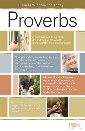 Imagen de archivo de Proverbs Pamphlet: Biblical Wisdom for Today a la venta por SecondSale