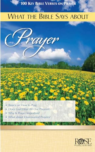 What the Bible Says about Prayer (9781596364561) by [???]