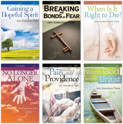 Joni 6-Pamphlet Special - Hope, Bonds of Fear, End of Life, Loneliness, Pain and Illness, Suffering Through Injustice. (9781596367197) by Joni Eareckson Tada