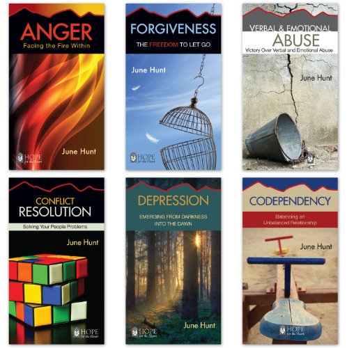 HFTH 6-Minibook Special - Anger, Forgiveness, Abuse, Conflict, Depression, and Codependency (9781596367203) by June Hunt
