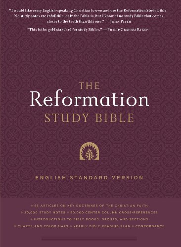 Beispielbild fr Reformation Study Bible-ESV zum Verkauf von Goodwill Books