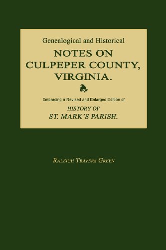 9781596412705: Genealogical and Historical Notes on Culpeper County, Virginia
