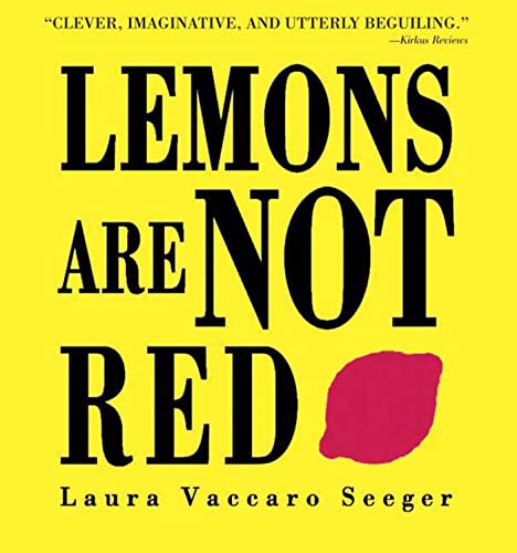 Beispielbild fr Lemons Are Not Red (Ala Notable Book(Awards)) (Neal Porter Books) zum Verkauf von SecondSale