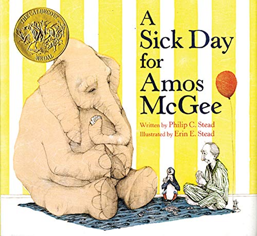 Imagen de archivo de A Sick Day for Amos McGee a la venta por WorldofBooks