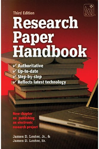Beispielbild fr Research Paper Handbook, 3E zum Verkauf von Wonder Book
