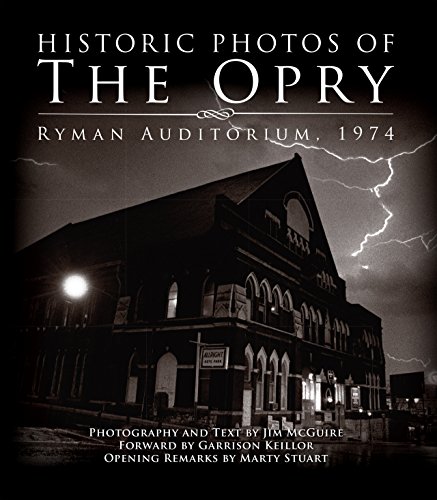 Beispielbild fr Historic Photos of the Opry: Ryman Auditorium 1974 zum Verkauf von ThriftBooks-Atlanta