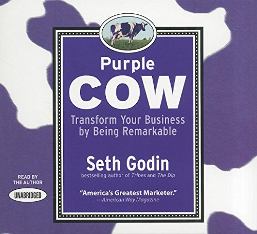 9781596597587: Purple Cow: Transform Your Business by Being Remarkable