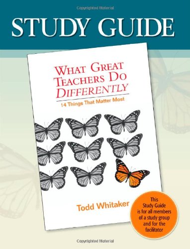 Imagen de archivo de Study Guide:What Great Teachers Do Differently a la venta por Better World Books