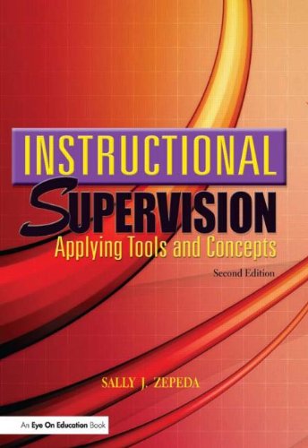 Beispielbild fr Instructional Supervision : Applying Tools and Concepts zum Verkauf von Better World Books