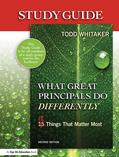 Stock image for Study Guide: What Great Principals Do Differently: Eighteen Things That Matter Most for sale by Half Price Books Inc.