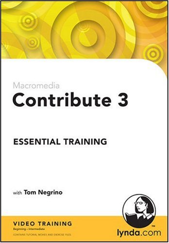 Contribute 3 Essential Training (9781596711259) by Tom Negrino