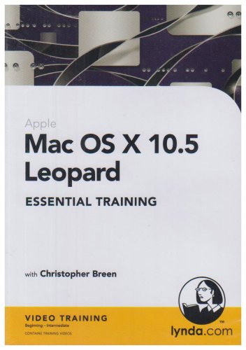 Beispielbild fr Mac OS X 10.5 Leopard Essential Training zum Verkauf von The Media Foundation