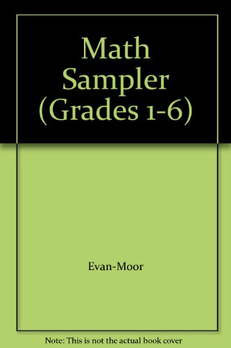 Beispielbild fr Math Sampler (Grades 1-6) zum Verkauf von Wonder Book