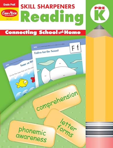 Imagen de archivo de Skill Sharpeners: Reading, Grade Prek Workbook a la venta por Front Cover Books