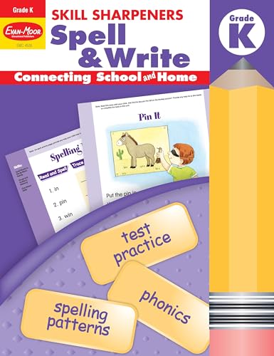 Skill Sharpeners Spell & Write, Kindergarten