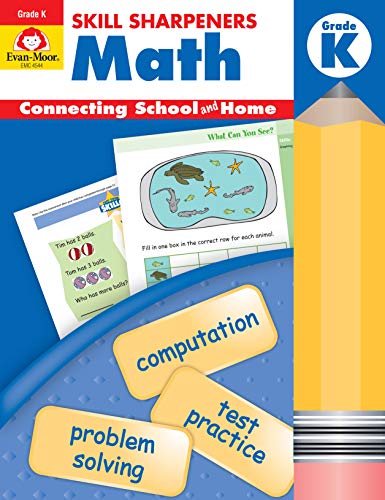 Skill Sharpeners Math, Kindergarten