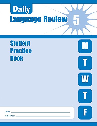 9781596730632: Daily Language Review, Grade 5 Student Book 5 Pack