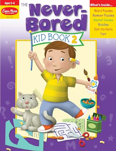 Beispielbild fr The Never-Bored Kid Book 2, Age 5 - 6 Workbook zum Verkauf von WorldofBooks