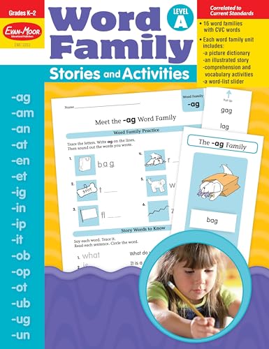 Word Family Stories & Activities, Level A (9781596731677) by Evan Moor