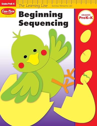 9781596731776: Learning Line: Beginning Sequencing, Prek - Kindergarten Workbook