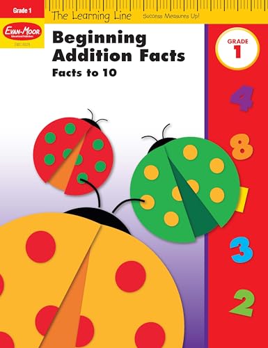 Stock image for Learning Line: Beginning Addition - Facts to 10, Grade 1 Workbook for sale by ThriftBooks-Atlanta