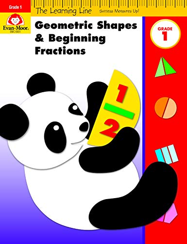 Beispielbild fr Geometric Shapes & Beginning Fractions (The Learning Line) zum Verkauf von Wonder Book