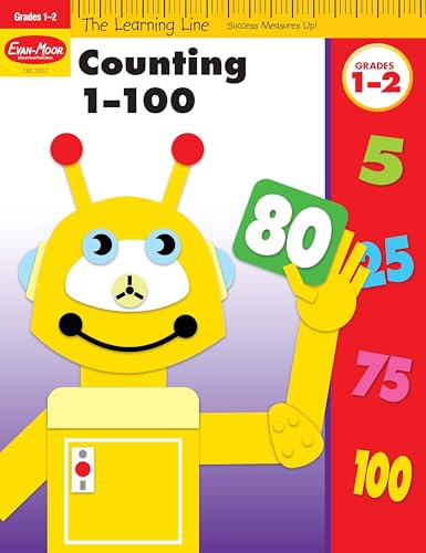 Stock image for Learning Line: Counting 1-100, Grade 1 - 2 Workbook for sale by Half Price Books Inc.