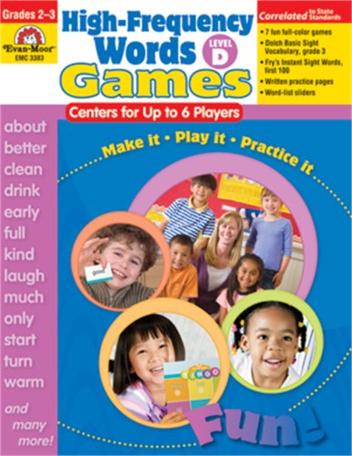 9781596732513: High-Frequency Words Center Games, Level D: Centuers for Up to 6 Players, Grades 2-3