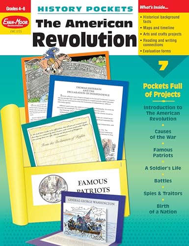 Stock image for History Pockets: The American Revolution, Grade 4 - 6 Teacher Resource for sale by Blackwell's