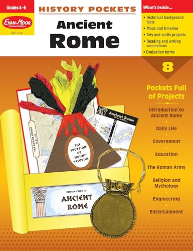 History Pockets: Ancient Rome, Grades 4-6+ (9781596732612) by Evan-Moor Educational Publishers