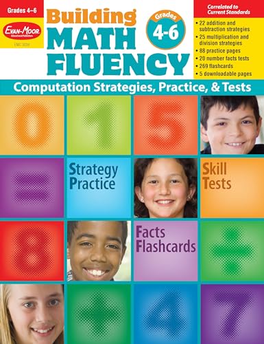 Stock image for Building Math Fluency, Grade 4 - 6 Teacher Resource for sale by Blackwell's