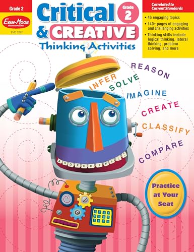 Stock image for Evan-Moor Critical and Creative Thinking Activities Teacher's Resource Book, Grade 2 for sale by Gulf Coast Books