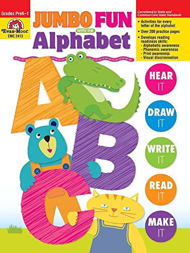 9781596739420: Jumbo Fun With the Alphabet: Grades Prek-1
