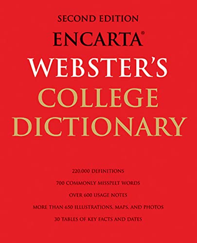 Beispielbild fr Encarta Webster's College Dictionary zum Verkauf von Better World Books: West