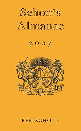 Imagen de archivo de Schott's Almanac 2007 a la venta por Wonder Book
