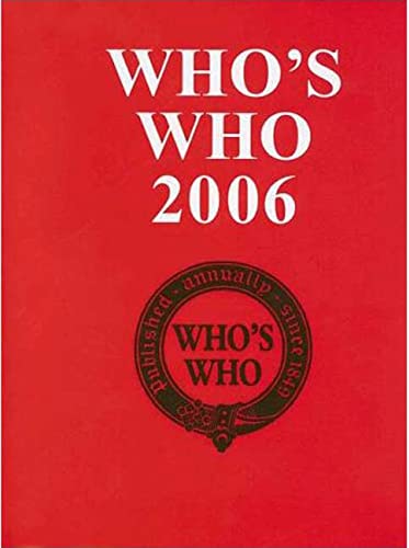 Who's Who 2006: 158th edition (9781596912182) by A & C Black