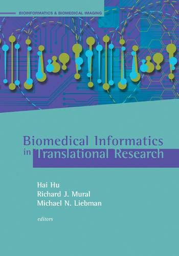 Imagen de archivo de Biomedical Informatics in Translational Research a la venta por Better World Books