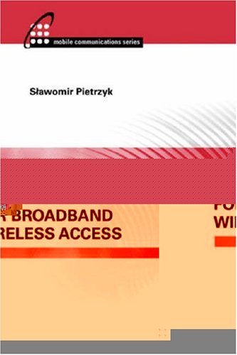 9781596930445: OFDMA for Broadband Wireless Access
