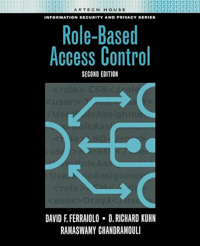 9781596931138: Role-Based Access Control, Second Edition (Artech House Computer Security Series)