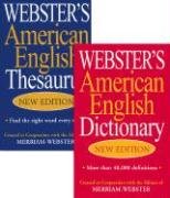 9781596950054: Webster's American English Thesaurus & Webster's American English Dictionary Set