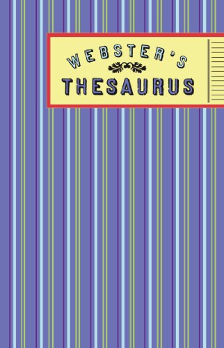 Webster's Thesaurus (stripes) (9781596950412) by Merriam-Webster