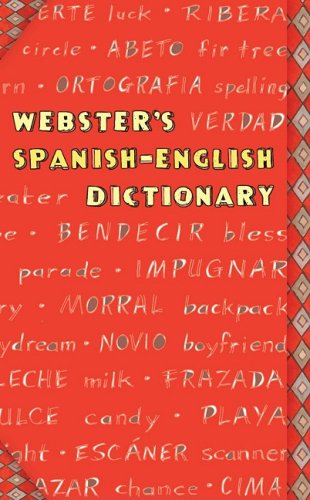 Stock image for Webster's Spanish-English Dictionary (red Fashion) for sale by Better World Books